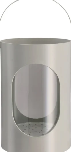 Ekta Living Light house lantern, Medium, Light grey, 16,5x24 cm Clearance