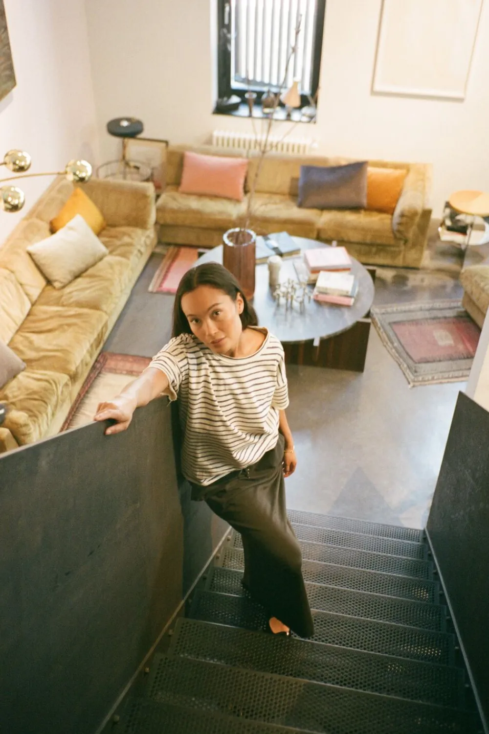 Light stretch long skirt - Hanni>Rabens Saloner New