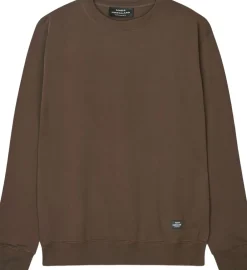 Mads Nørgaard - Copenhagen Light Terry Asker Sweat Brun Online