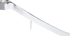 Uyuni LIGHTARCH Candle Holder 1 arm Taper, Chrome 28 x 17 CM Clearance
