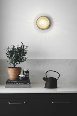 Nuura Liila 1 Medium IP44, nordic gold / optic clear