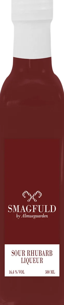 Likør med smag af syrlig rabarber (16,4% vol. )>SMAGFULD by Almuegaarden Online