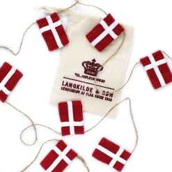 Lille flagranke med Dannebrogsflag>Langkilde & Søn Discount