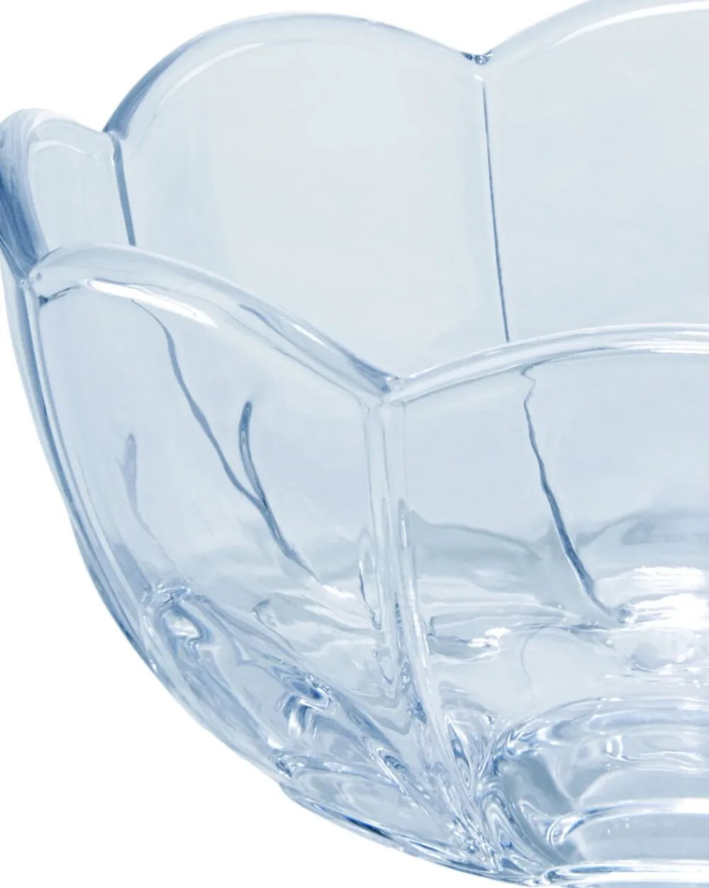 Holmegaard Lily Fyrfadsstage Ø7 cm blue iris