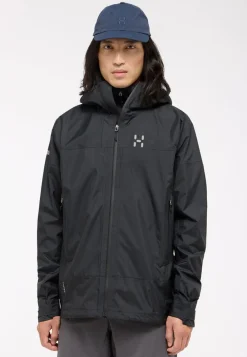 Haglofs L.I.M Airak 2,5L regnjakke Sort Hot