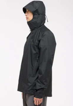 Haglofs L.I.M Airak 2,5L regnjakke Sort Hot