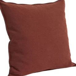 Hay Linen Cushion-50 x 50-Iron red