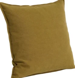 Hay Linen Cushion-50 x 50-Olive