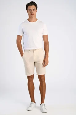 Lindbergh Linen shorts Sand Discount