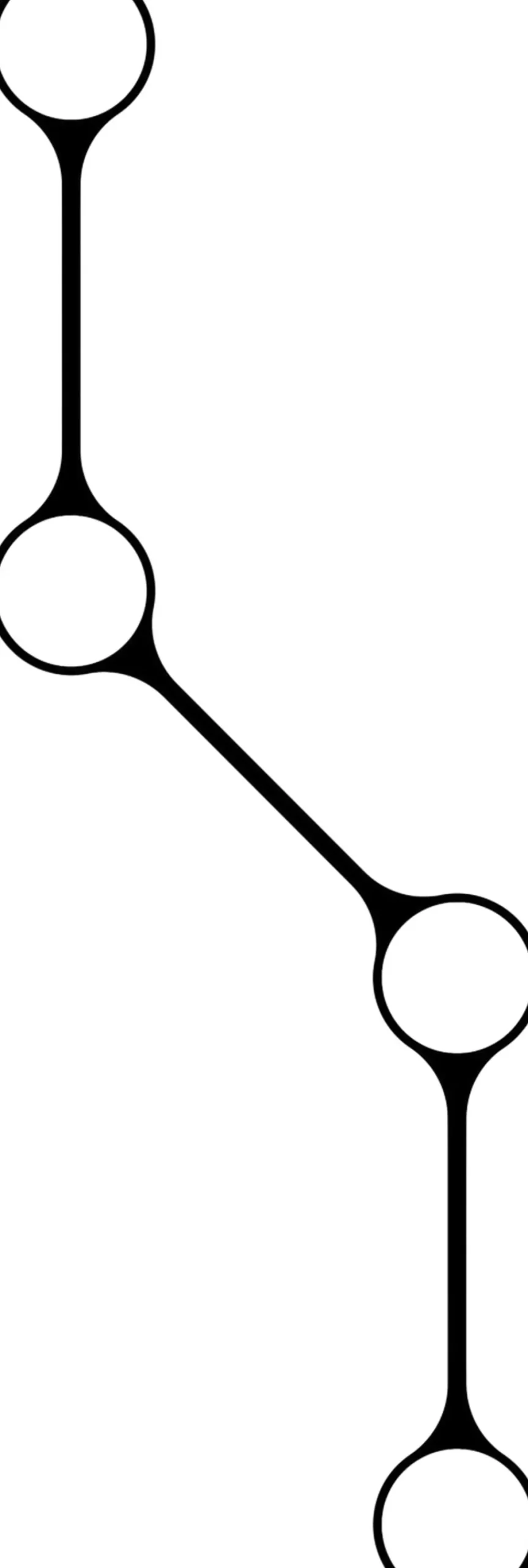 LINK, CANDLE HOLDER, BLACK ANODIZED, 11060B>Studio About New