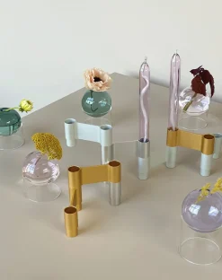 LINK, CANDLE HOLDER, POLISHED ALUMINIUM, 11060P><noscript><img width=