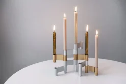 LINK, CANDLE HOLDER, POLISHED ALUMINIUM, 11060P><noscript><img width=