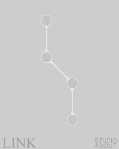 LINK, CANDLE HOLDER, POLISHED ALUMINIUM, 11060P><noscript><img width=