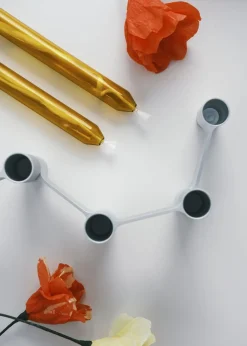 LINK, CANDLE HOLDER, POLISHED ALUMINIUM, 11060P><noscript><img width=