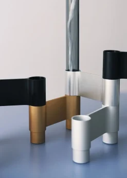 LINK, CANDLE HOLDER, POLISHED ALUMINIUM, 11060P><noscript><img width=