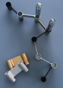 LINK, CANDLE HOLDER, POLISHED ALUMINIUM, 11060P><noscript><img width=