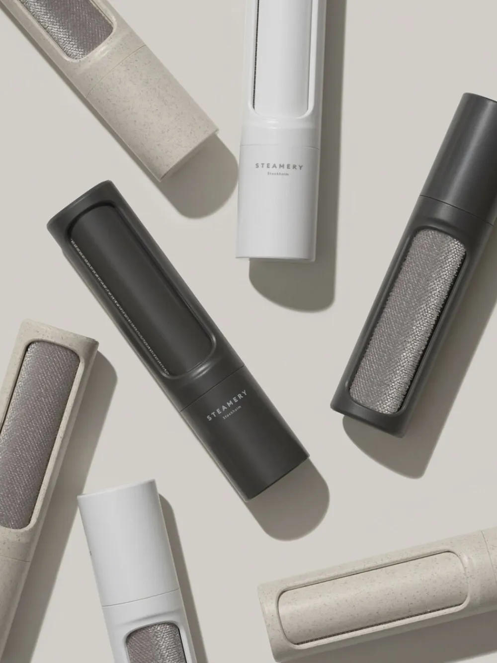 Steamery Stockholm Lint Brush Dark Grey