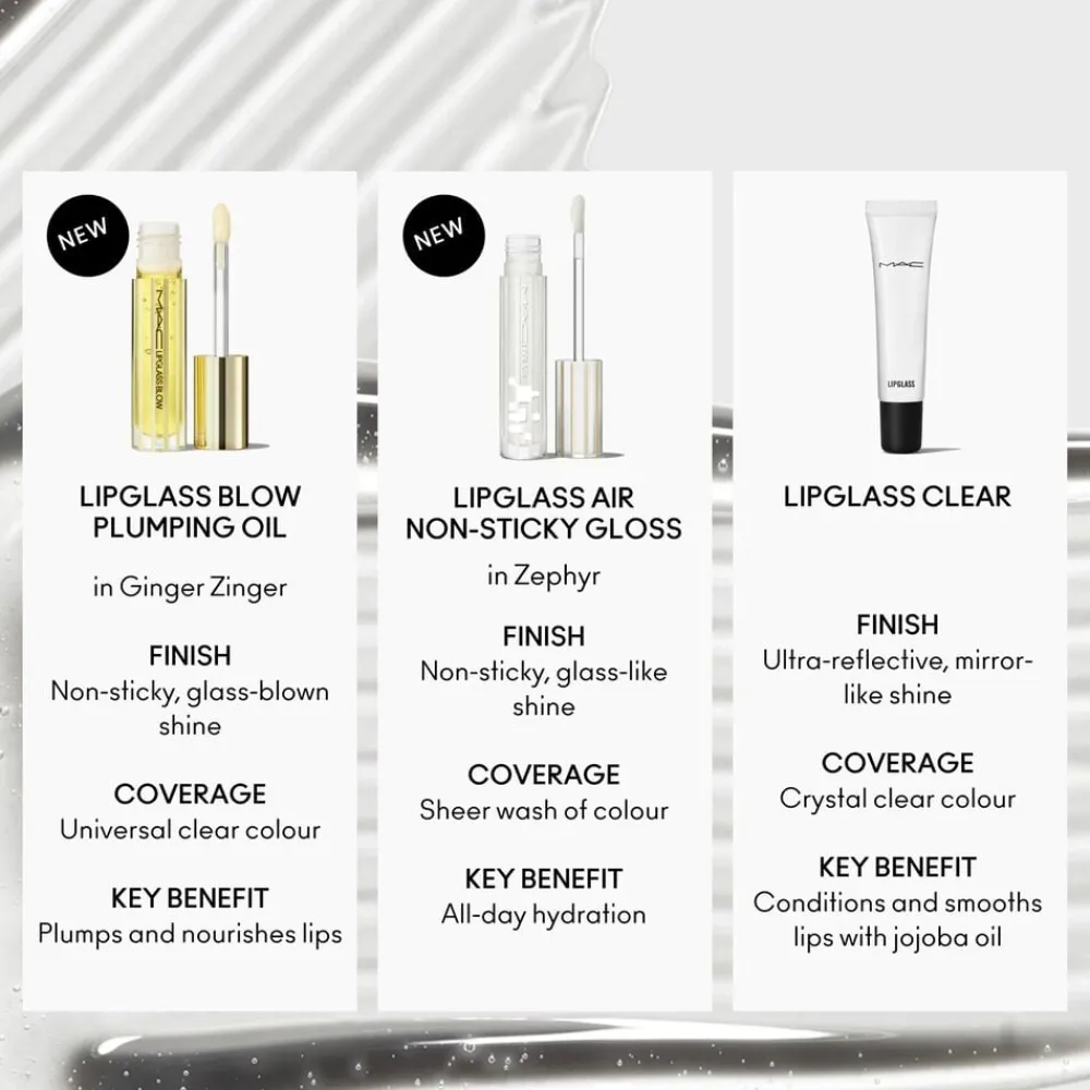 MAC Lipglass Blow Plumping Oil lipgloss