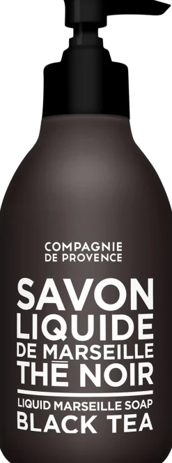 LIQUID MARSEILLE SOAP BLACK TEA 300 ML>Compagnie De Provence Hot