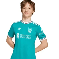 adidas Liverpool 25/26 3 Trøje Turkis Discount