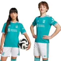 adidas Liverpool 25/26 3 Trøje Turkis Discount