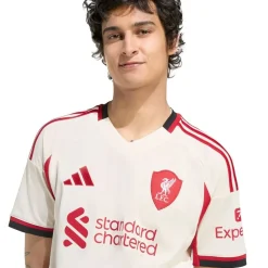 adidas Liverpool 25/26 Udebanetrøje Hvid Best