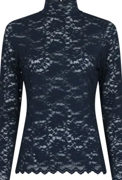 Dame Neo Noir Liza Laceflower Blouse