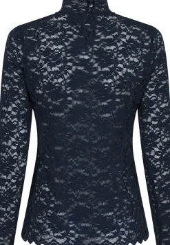 Dame Neo Noir Liza Laceflower Blouse