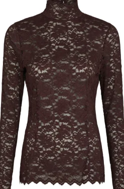 Dame Neo Noir Liza Laceflower Blouse
