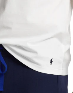 Polo Ralph Lauren Logo Cotton Jersey Sleep Shirt