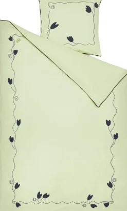 Lollipop Sengetøj 140x200 cm lys grøn>Juna New