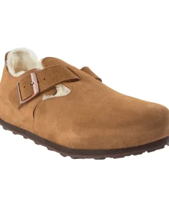 Birkenstock London VL Shearling Tea Brown Best