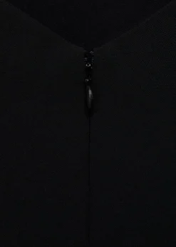 Long jumpsuit with asymmetrical nec><noscript><img width=