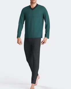 Impetus Long Pyjama set in Cotton