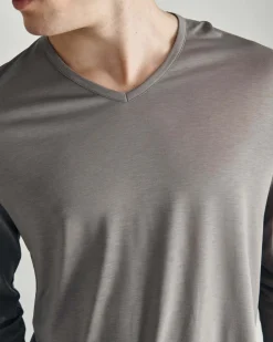 Impetus Long Sleeve Pyjama Soft Premium Light grey Outlet