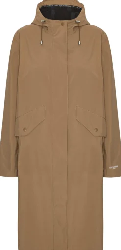 ILSE JACOBSEN Long Softshell Raincoat Wren Discount