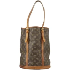 Louis Vuitton Vintage Louis Vuitton Shoulder Bags Brown Clearance