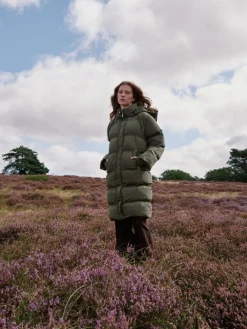 Neo Noir Lucette Puffer Jacket Olive Outlet