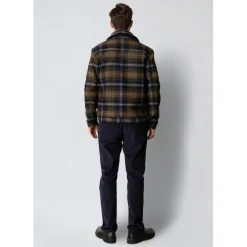 Luke check wool jacket><noscript><img width=