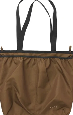 LUNA nylon bag with pockets, Brown>Notem Best