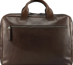 JOST LUND Briefcase M Brown Outlet