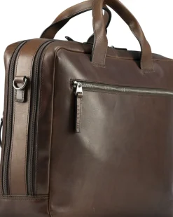 JOST LUND Briefcase M Brown Outlet