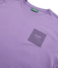 H2O Lyø Organic T-shirt Lilla Best