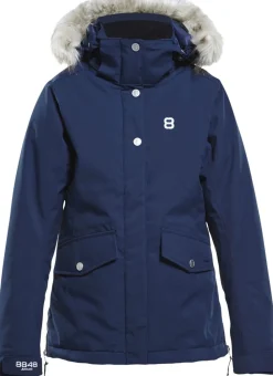 8848  Lykke Jakke Blå Best