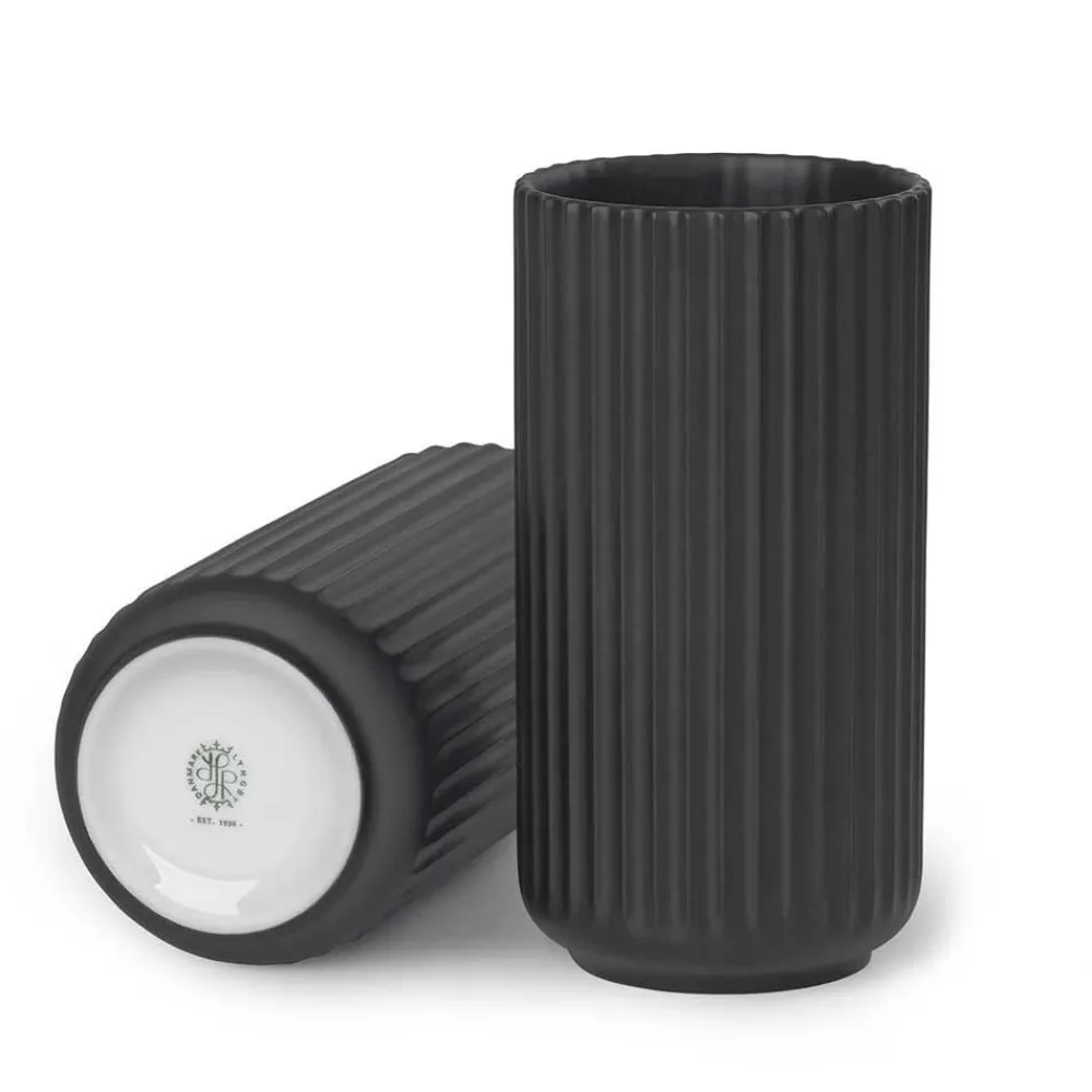 Lyngby Porcelæn Lyngbyvasen Sort Hot