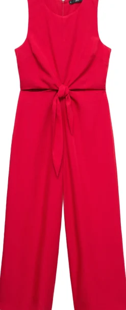 Dame MANGO Lyocell jumpsuit with cut-out and k