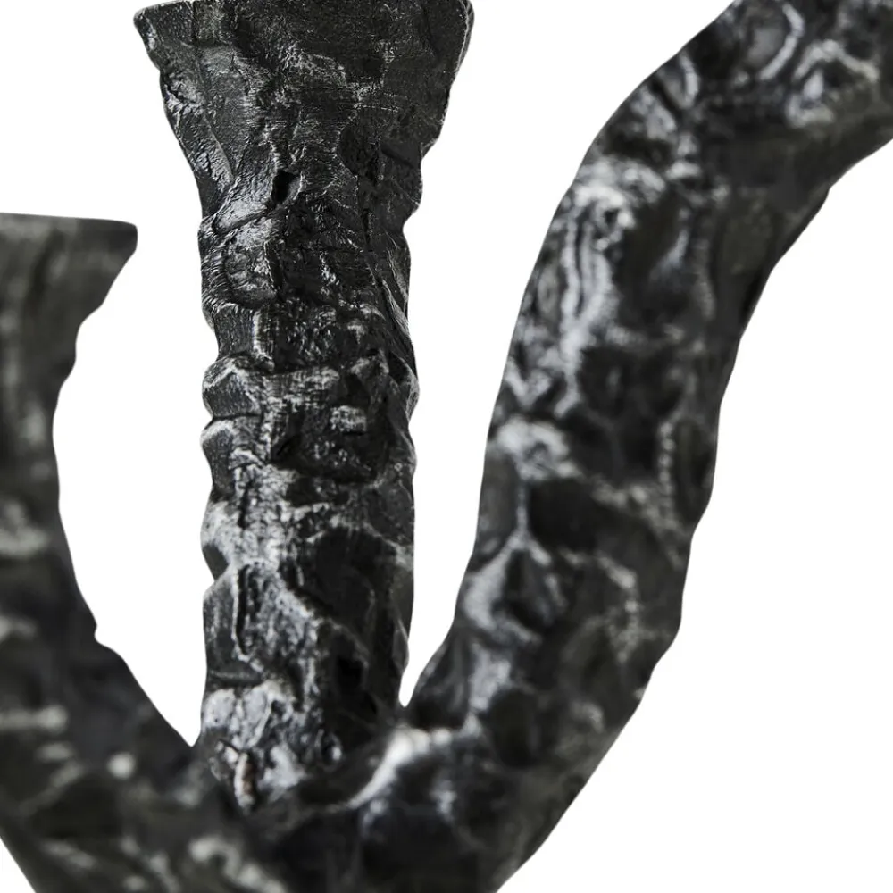 Lysestage Ava - Antik Mørk Grå>Muubs Best