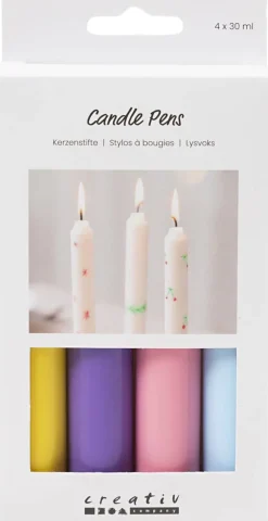 Creativ Company Lyspenne, 4x30 ml. Clearance