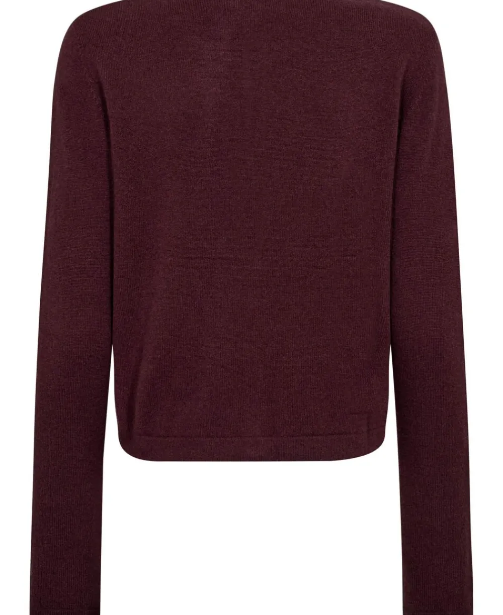 Magasin du Nord Collection Mabel 3 - 100% Cashmere Bordeaux Sale