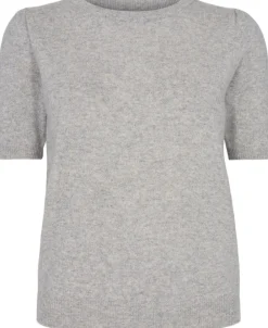 Magasin du Nord Collection Mabel 4 - 100% Cashmere Light grey melange Sale